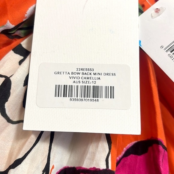 NWT Aje Gretta Bow Back Mini Dress - Picture 13 of 14